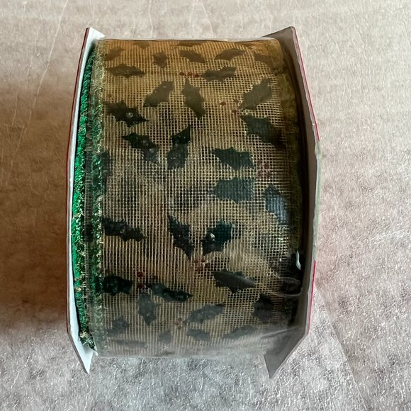 Assorted Christmas Ribbon/Garland - 12-foot length each - 5 Spools (Unopened) - Picture 2 of 16